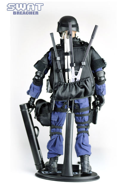 Figurka akcji PATTIZ 1/6 Policja Miejska SWAT ACU - zabawka dla chłopców - Wianko - 6