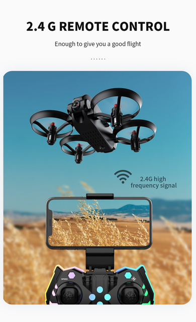 Mini dron ZLLRC KF615 z podwójnym HD aparatem, Wi-Fi 2.4G FPV, optycznym pozycjonowaniem przepływu, trzymaniem wysokości - helikopter RC dla dzieci - Wianko - 9