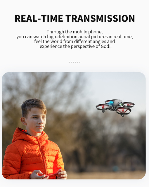 Mini dron ZLLRC KF615 z podwójnym HD aparatem, Wi-Fi 2.4G FPV, optycznym pozycjonowaniem przepływu, trzymaniem wysokości - helikopter RC dla dzieci - Wianko - 10