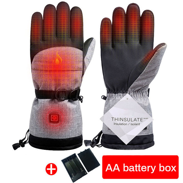Elektryczne termiczne rękawice narciarskie unisex z akumulatorem - Wianko - 22