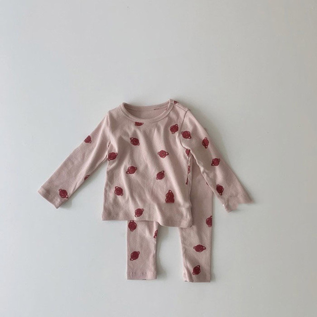 Zestaw ubrań dziecięcych MILANCE 2020 - dziewczynki i chłopcy, piżama z wzorami - Wianko - 34