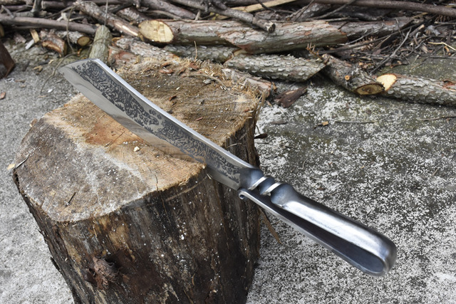 Nóż do krojenia tygrys żyła drewniany Chopper 9,3 cala z kością mięsną - LongQuan - Wianko - 17