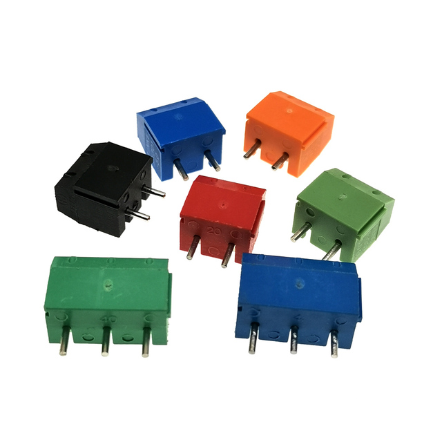 Złącze śrubowe PCB KF301-2P/KF301-3P 5.0mm - 2/3-pinowe, kolory - Wianko - 2
