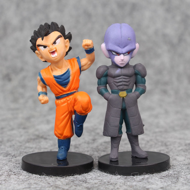 16 sztuk zestaw 8cm figurki akcji z Anime Dragon Ball Z - Son Goku, Super Saiya Piccolo - wersja Kawaii PVC Model - Wianko - 5