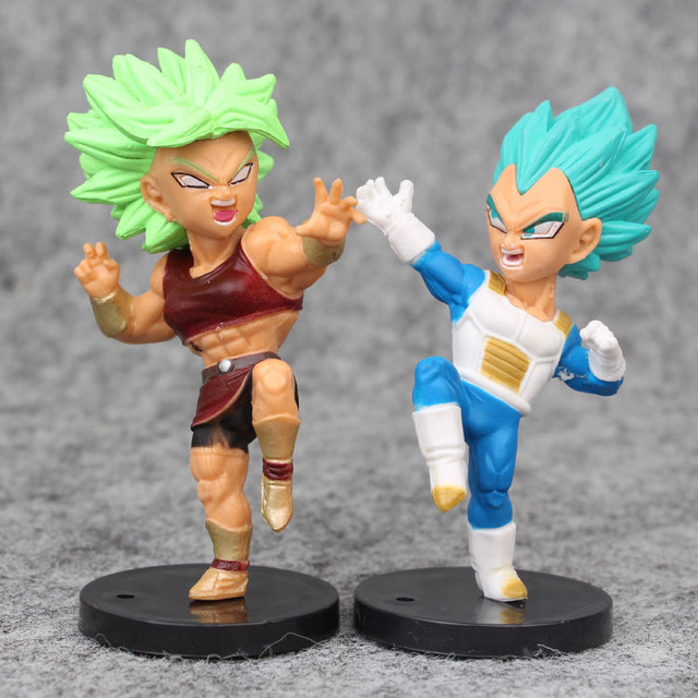 16 sztuk zestaw 8cm figurki akcji z Anime Dragon Ball Z - Son Goku, Super Saiya Piccolo - wersja Kawaii PVC Model - Wianko - 4