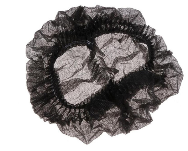 Czepki jednorazowe czarne włókninowe dla kobiety i mężczyzny - 10 sztuk - Wianko - 8