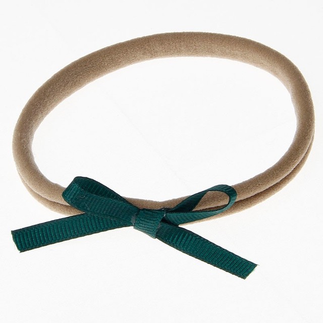 Niemowlęcy pałąk z elastycznym nylonowym łukiem dla dziewczynek - zestaw 12 sztuk w stylu zamszowym - Wianko - 11