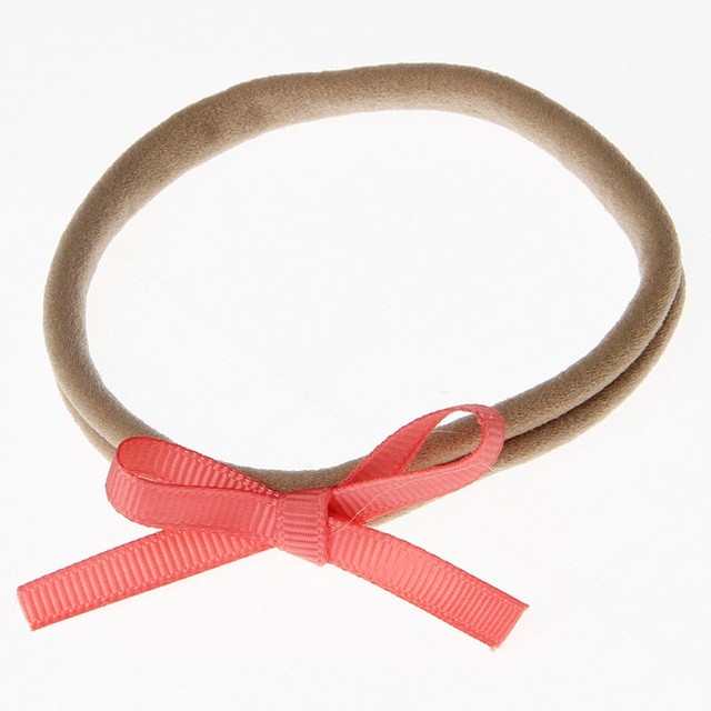 Niemowlęcy pałąk z elastycznym nylonowym łukiem dla dziewczynek - zestaw 12 sztuk w stylu zamszowym - Wianko - 12