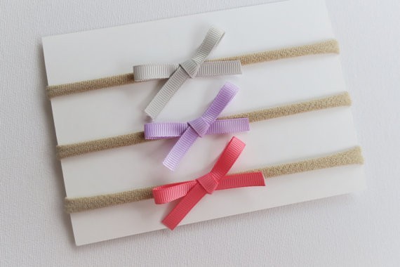 Niemowlęcy pałąk z elastycznym nylonowym łukiem dla dziewczynek - zestaw 12 sztuk w stylu zamszowym - Wianko - 4