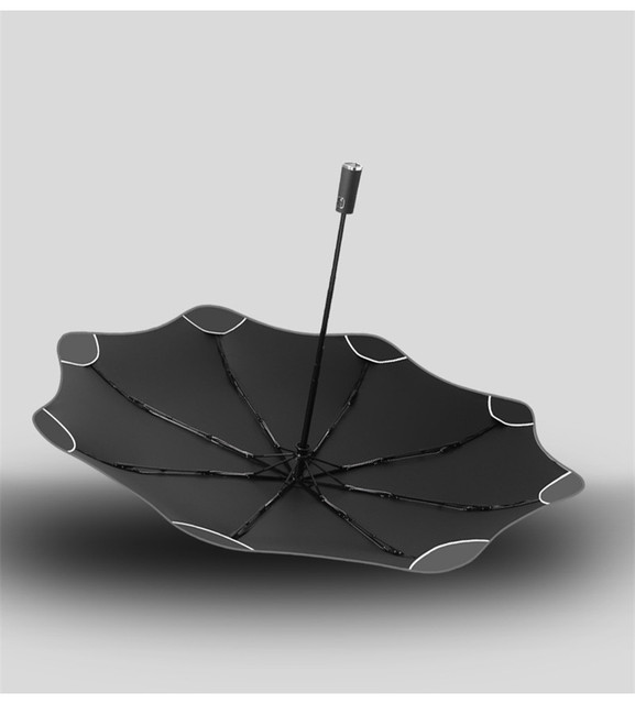 Kreatywny parasol kwiatowy - automatyczny, składany, palony, winylowy, 3-składany, 8k mode fashion travel - Wianko - 14