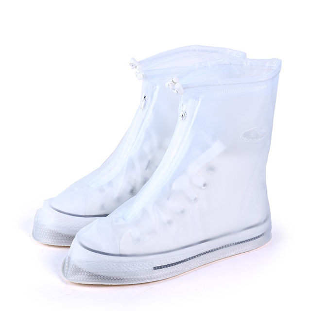 Wodoodporny ochraniacz na buty - osłona deszczowa, anti-slip, wielokrotnego użytku - outdoorowe kalosze - Wianko - 1