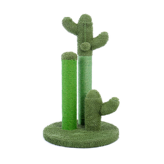 Kaktusowy drapak dla kota z sizalowym linkiem, idealny dla młodych i dorosłych kotów - Wianko - 11