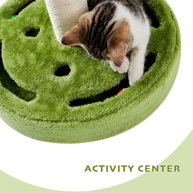 Kaktusowy drapak dla kota z sizalowym linkiem, idealny dla młodych i dorosłych kotów - Wianko - 25