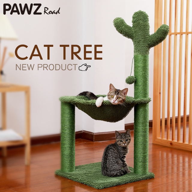 Kaktusowy drapak dla kota z sizalowym linkiem, idealny dla młodych i dorosłych kotów - Wianko - 31