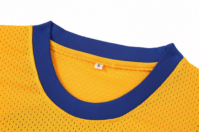 Młodzieżowa koszulka koszykarska Howard Moive Beacon Beavers, żółta, dla mężczyzn, rozmiar 42 - Wianko - 5