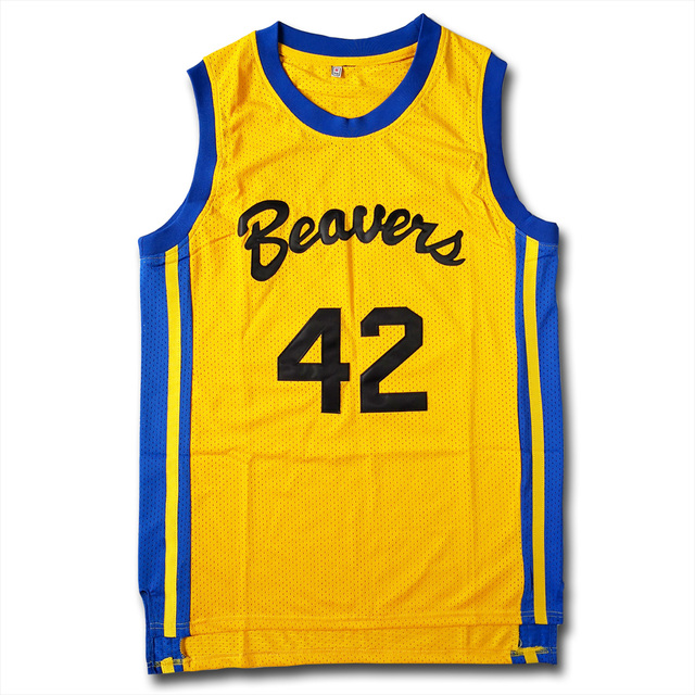 Młodzieżowa koszulka koszykarska Howard Moive Beacon Beavers, żółta, dla mężczyzn, rozmiar 42 - Wianko - 2