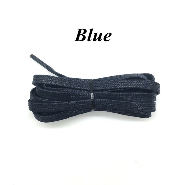 Uniwersalne woskowane sznurowadła do butów - płaskie, skórzane, wodoodporne - długość od 60 do 180 cm - Wianko - 8