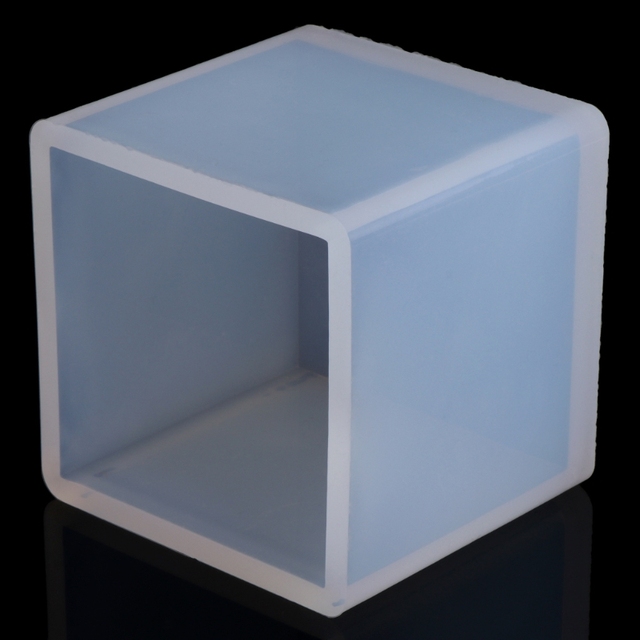 Forma silikonowa DIY do tworzenia wisiorków Cube z żywicy epoksydowej - narzędzia do tworzenia biżuterii Craft - Wianko - 7