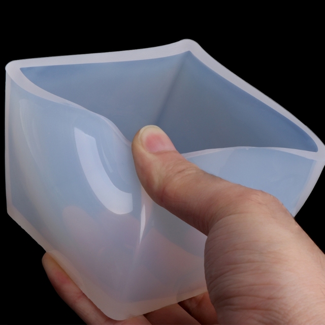 Forma silikonowa DIY do tworzenia wisiorków Cube z żywicy epoksydowej - narzędzia do tworzenia biżuterii Craft - Wianko - 9