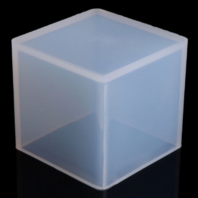Forma silikonowa DIY do tworzenia wisiorków Cube z żywicy epoksydowej - narzędzia do tworzenia biżuterii Craft - Wianko - 6