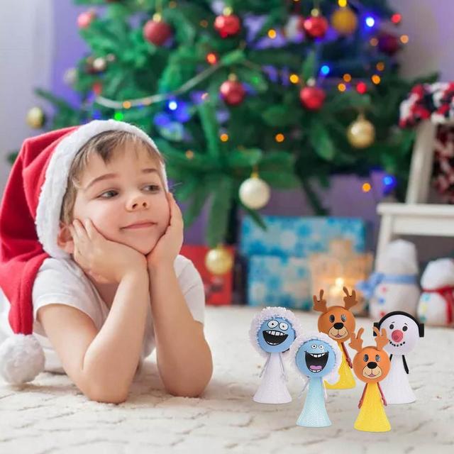 Boże Narodzenie - Zabawki do Skakania Bouncy Party - 5 Sztuk - Wianko - 2