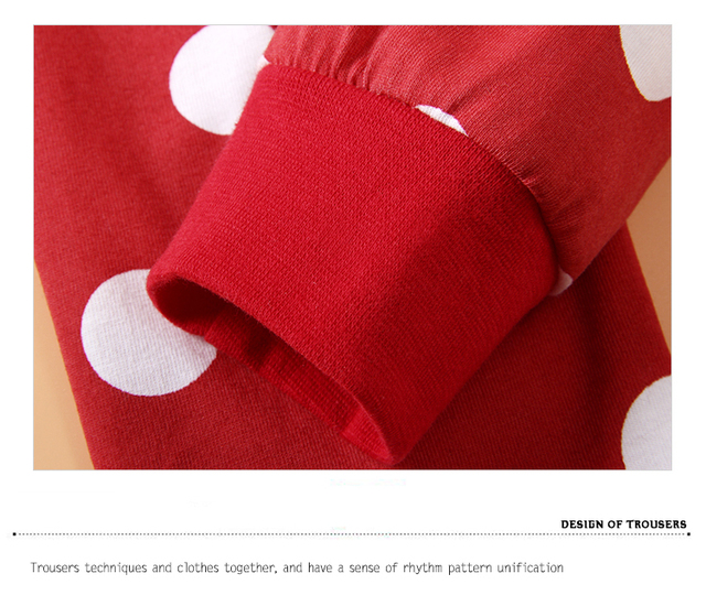 Nowe jesienno-zimowe zestawy piżam dla dziewczynek Minnie Mouse, bawełniane, 1-7 lat - Wianko - 17