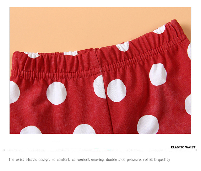 Nowe jesienno-zimowe zestawy piżam dla dziewczynek Minnie Mouse, bawełniane, 1-7 lat - Wianko - 18