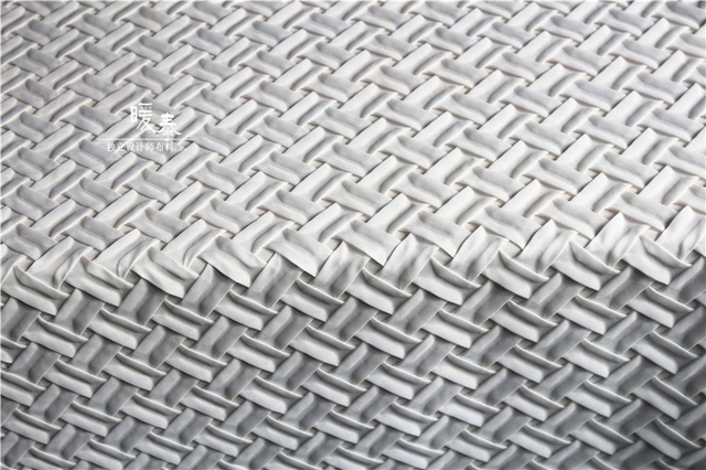 Tkaniny tkane szyfonu z plisami w trójwymiarowych fałdach - idealne do DIY odzieży (80x62cm) - Wianko - 7