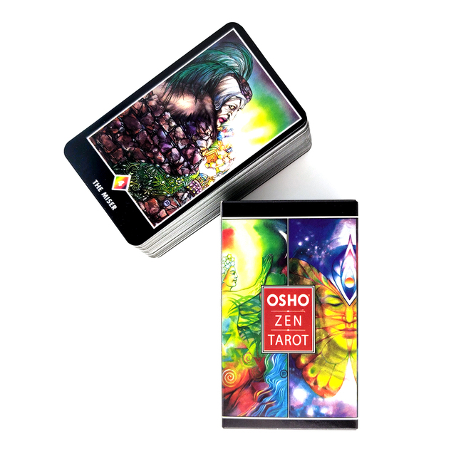 Karty tarota Osho Zen - 2021 nowość, 78 sztuk w pudełku, z wskazówkami PDF - Wianko - 3