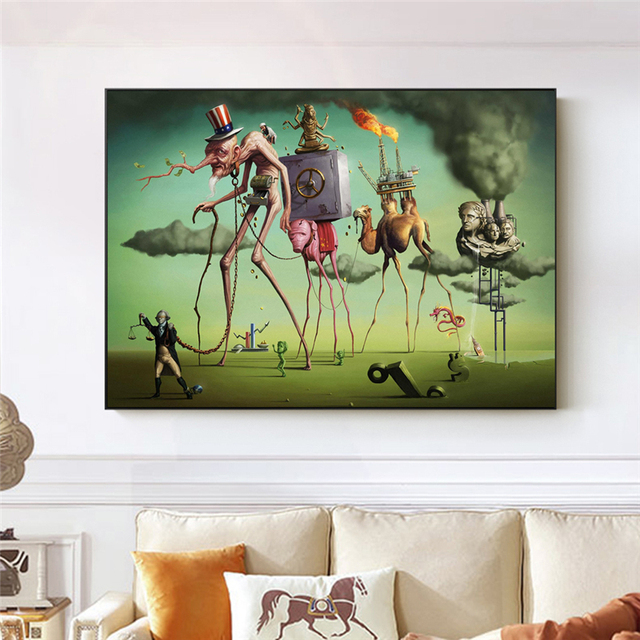 Malarstwo Salvador Dali - słynne obrazy na płótnie, plakaty i wydruki artystyczne do dekoracji salonu - Wianko - 6
