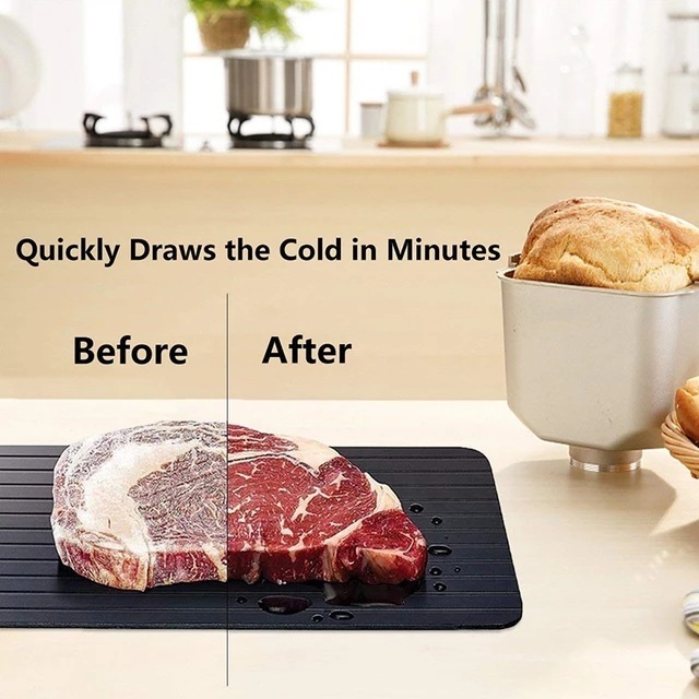 Rozmrażacz zapasów żywności - Szybkie rozmrażanie mięsa - Praktyczny gadżet kuchenny - Wianko - 9