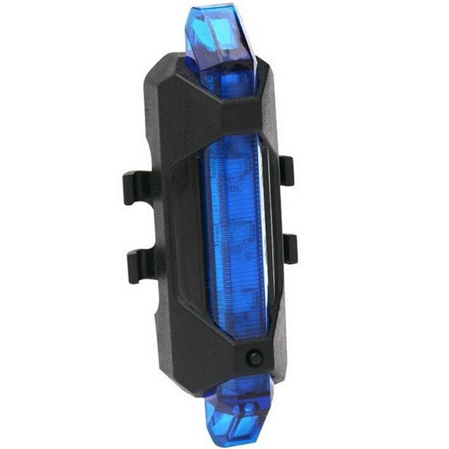 Lampa rowerowa LED USB górska, wodoodporna, z akumulatorem - ostrzeżenie i oświetlenie tylnie do jazdy na rowerze i skuterze - Wianko - 4