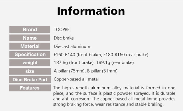 Zaciski hamulcowe tarczowe mechaniczne do roweru górskiego - hamulce przednie i tylne, aluminiowe - Wianko - 2