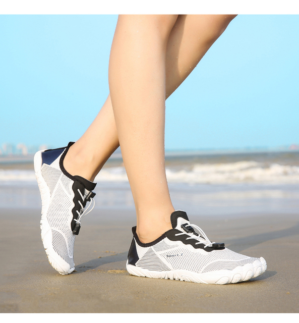 Męskie buty do sportów wodnych Barefoot Beach - buty do pływania i nurkowania w stylu outdoor, szybkoschnące, idealne do jogi i fitnessu - Wianko - 44