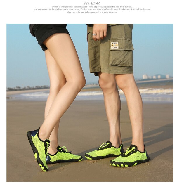 Męskie buty do sportów wodnych Barefoot Beach - buty do pływania i nurkowania w stylu outdoor, szybkoschnące, idealne do jogi i fitnessu - Wianko - 46