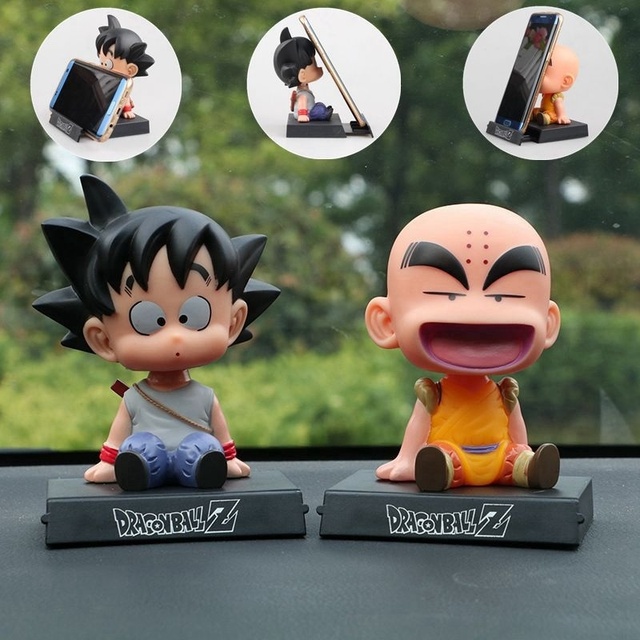 Figurka akcji Dragon Ball Z - Goku Kuririn z ruchomą głową - telefon, samochód, prezenty - Wianko - 5