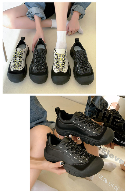 Nowe damskie buty trekkingowe górskie 2021, wysoka jakość, antypoślizgowe, oddychające, moda uliczna - Wianko - 16