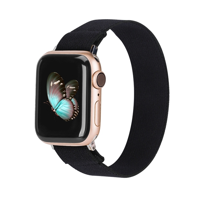 Elastyczny pasek Wearlizer do Apple Watch SE i Apple Watch 6-1, nadgarstek, mężczyzna, kobieta - Wianko - 26