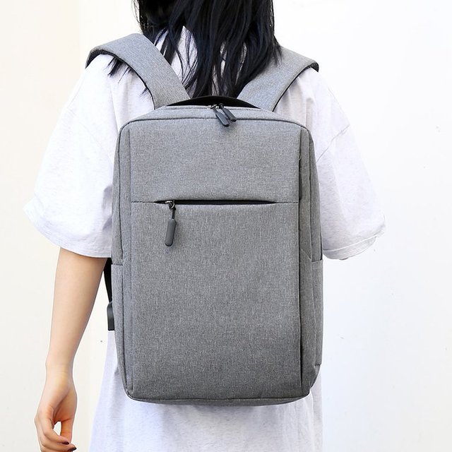 Plecak na laptopa 15,6 cala z portem ładowania USB - podróżny plecak sportowy Mochila Business Pack - Wianko - 20