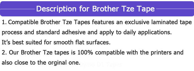 Etykieta TZe-641 czarno-żółta do drukarki etykiet, kompatybilna z Brother P-TOUCH, 18mm, 5 paczek - Wianko - 3