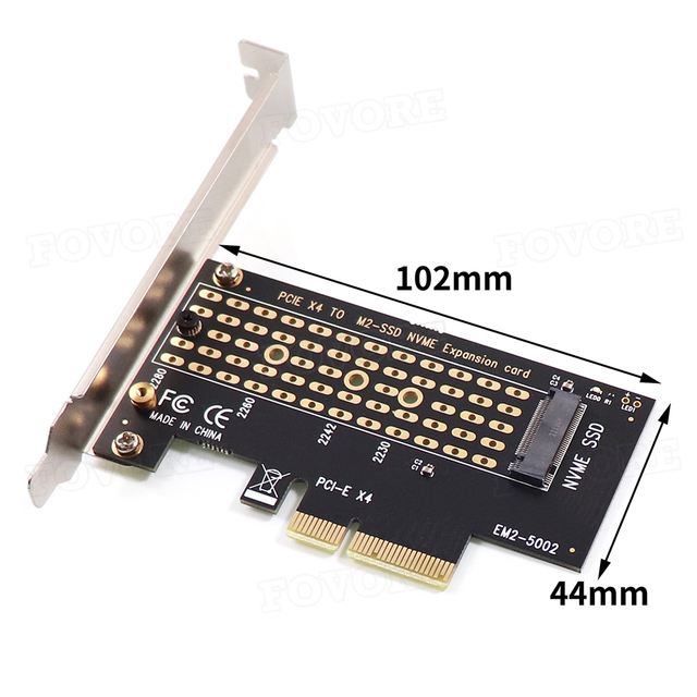 Adapter karty NVME M.2 do PCIe 3.0, wsparcie dla rozmiarów 2230, 2242, 2260, 2280 - Wianko - 9