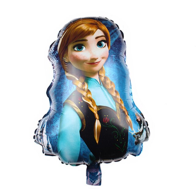 Balon foliowy Disney Frozen z postaciami Elsy, Olafa i księżniczką dla dziewczyny, idealny na Baby Shower i urodziny dzieci - Wianko - 15