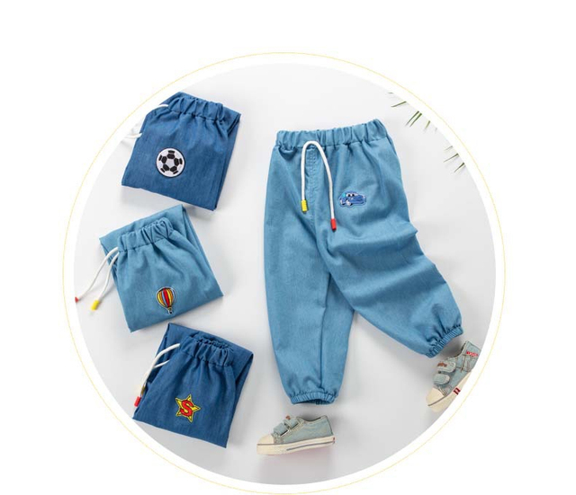 Spodnie Harem Demin Jogger Baby Boy - ubrania dla niemowląt wszystkie rozmiary - Wianko - 3