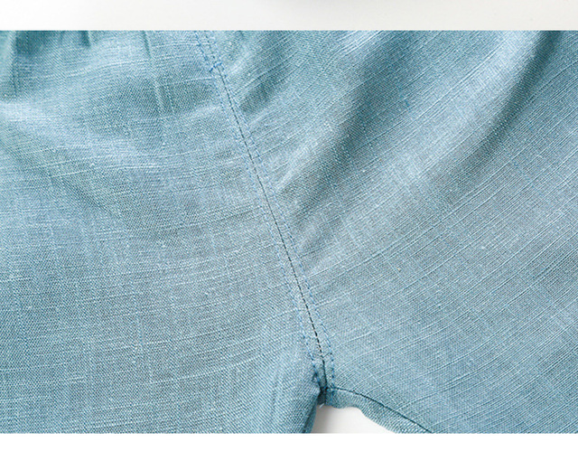 Dziecięce lniane spodnie wiosenno-letnie chłopięce i dziewczęce haremowe, materiał: bawełna+lniany (WT620) - Wianko - 11