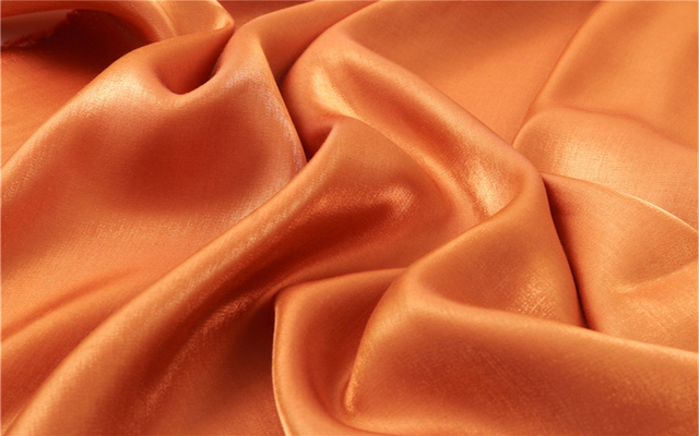 Materiał: Kolorowa glazura satyna jedwabna tkanina gradientowa jasna jedwabista delikatna highend odzież ślubna - Wianko - 17