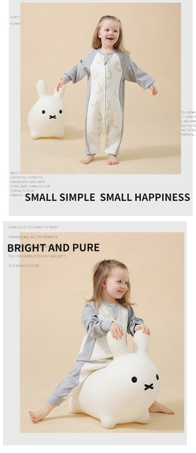 Nowy tytuł produktu: Śpiwory dziecięce jesień 2021 - wysoka jakość, bawełna, dziewczyna/piżamy chłopiec, odzież ciepła Romper dla niemowląt, kombinezon dla malucha 0-3 lat - Wianko - 11