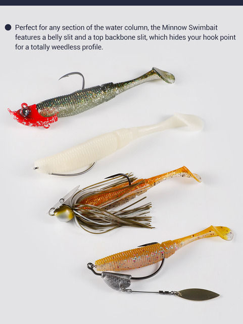 Noeby miękka przynęta jazda Shad Minnow 17cm - 5cm - Wianko - 5