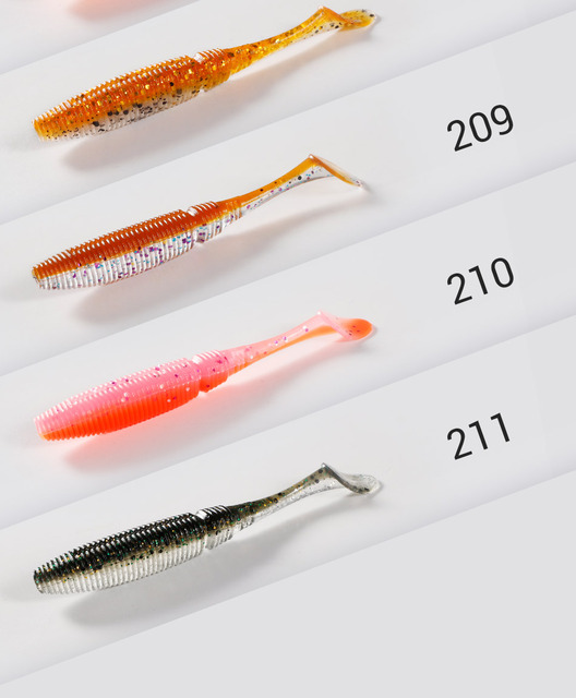 Noeby miękka przynęta jazda Shad Minnow 17cm - 5cm - Wianko - 8