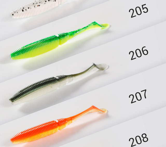 Noeby miękka przynęta jazda Shad Minnow 17cm - 5cm - Wianko - 7