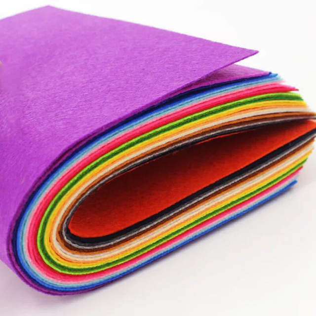 Pakiet 20/40 tkanin obrusowych patchworkowych do robótek filcowych dla dzieci, scrapbookingu, lalek oraz szycia DIY - Wianko - 2